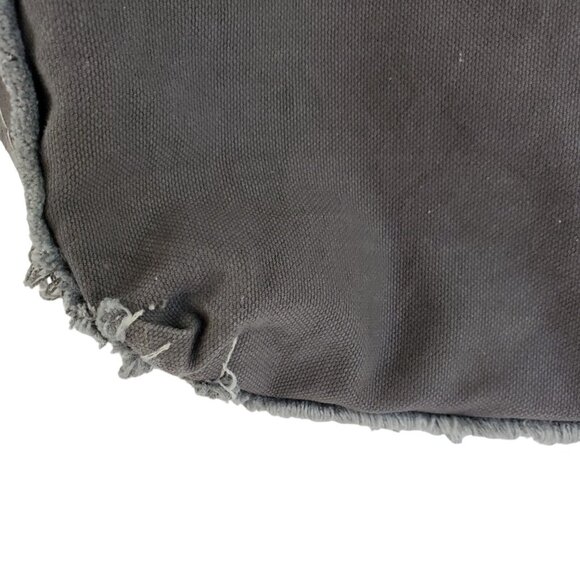 THREE CROWS Café & Coffee House MN Satchel Bag Tote Distressed Graphic Canvas - Picture 7 of 7